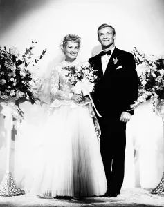 Lace Dress Prints: THE MARRYING KIND, from left: Judy Holliday, Aldo Ray, 1952