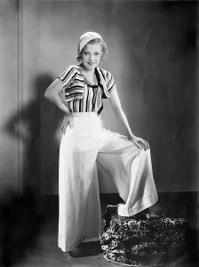 1930s Fashion Prints: Martha Eggerth, ca. early 1930s