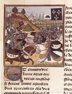 Joan Of Arc Prints: MARTIAL D'AUVERGNE, (1430-1508)