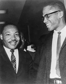 Civil Rights Prints: Martin Luther King Jr. and Malcolm X