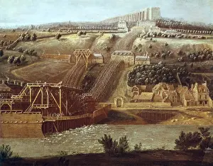 Building Industry Prints: MARTIN, Pierre Denis, called 'the Younger' (1663-1742)