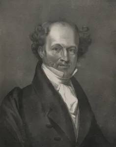 Van Buren Prints: Martin Van Buren in 1835 when he was Vice President under Andrew Jackson