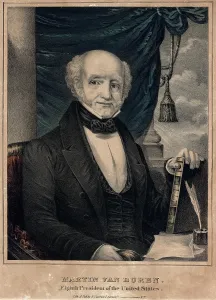 Van Buren Prints: Martin Van Buren as President of the United States between 1837-1840