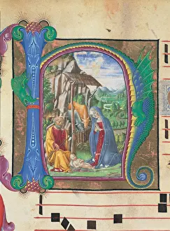 Illuminated Prints: Martini Francesco di Giorgio, Nativity