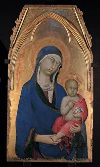 Martini Simone, Madonna and Child, 1321, 14th Century, panel, Italy, Umbria, Orvieto, Terni, Opera del Duomo Museum