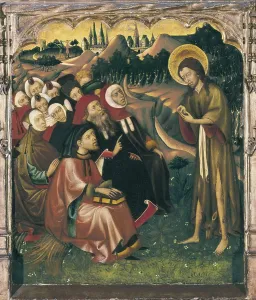 Saint 28 Prints: MARTORELL, Bernat ( -1452). Altarpiece of the Saints Johns
