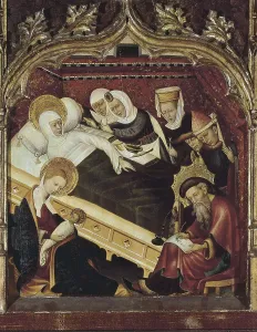 Saint 28 Prints: MARTORELL, Bernat ( -1452). Altarpiece of the Saints Johns
