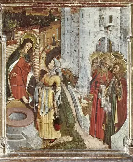 Wells Prints: MARTORELL, Bernat ( -1452). Altarpiece of Transfiguration