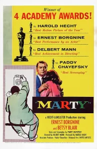 Winner Prints: MARTY, US poster art, Ernest Borgnine, 1955
