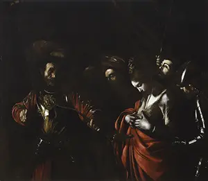 Contrast Prints: Martyrdom of Saint Ursula, by Michelangelo Merisi also known as Caravaggio