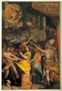 Martyr Prints: The Martyrdom of St Lucia, by Giorgio Picchi