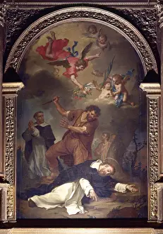Putto Prints: Martyrdom of St. Peter of Verona