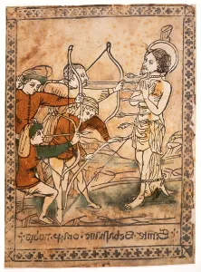 Xylography Prints: Martyrdom of St. Sebastian, by Unknown Artist