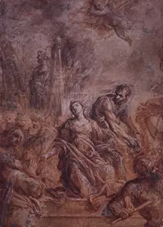 Santa Prints: Martyrodome of a Saint, by Giovanni Antonio Burrini