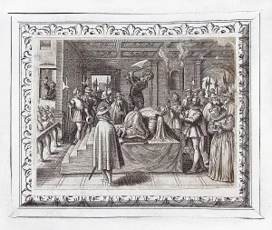 Regal Prints: Mary (1542-1587). Scene of her execution