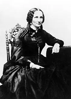 1800s Prints: Mary Baker Eddy, founder of Christian Science