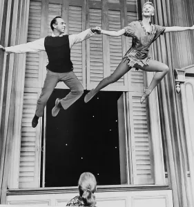 Jerome Prints: Mary Martin (1913-1990) and Director Jerome Robbins (1918-1998)