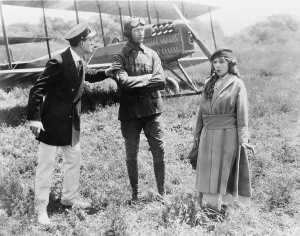 Biplane Prints: Mary Pickford and Glenn Martin