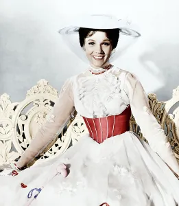 Corset Prints: MARY POPPINS, Julie Andrews, 1964