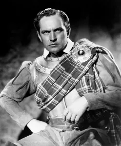 Plaid Prints: MARY OF SCOTLAND, Fredric March, 1936