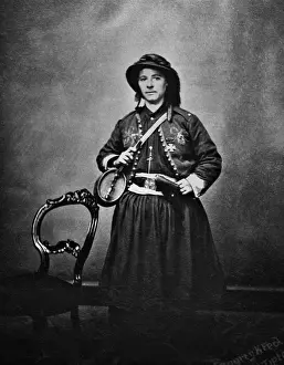Skirt Prints: Mary Tippee (also Mary Tebe) was a vivandiere with 114th Pennsylvania Infantry