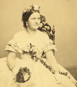 Beads Prints: Mary Todd Lincoln as First Lady