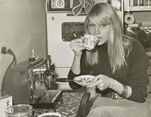 Entertainers Prints: Mary Travers, member of the folk music group Peter