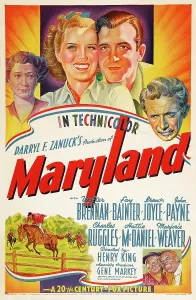 Brenda Prints: MARYLAND, US poster art, top from left: Fay Bainter