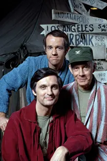 Doctors Prints: MASH, (aka M*A*S*H*), from top down: Mike Farrell