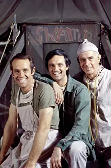 : MASH, (aka M*A*S*H), from left: from left: Mike Farrell