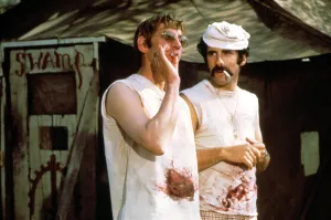 Smoking Prints: MASH, Donald Sutherland, Elliott Gould