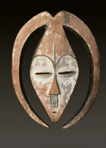Carving Prints: Mask, by Unknown Artist, 1890 - 1910 about