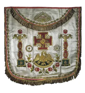 Fine Art Prints: Masonic apron. SPAIN. Madrid. National Historical Archive of Madrid