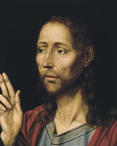 MASSYS, Jan (1509-1575). The Saviour. 1561. Flemish art. Oil on wood. SPAIN. Madrid. Prado Museum. AISA/Everett Collection**US SALES ONLY**