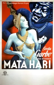 Exotic Dancer Prints: MATA HARI, Greta Garbo, 1931