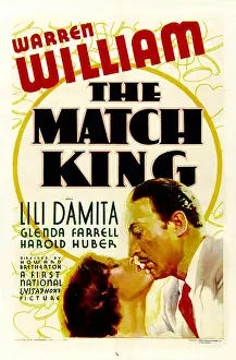 1932 Movies Prints: THE MATCH KING, from left: Lili Damita, Warren William, 1932