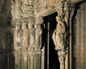Free Standing Prints: MATEO, Maestro (1161-1217). Santiago de Compostela Cathedral
