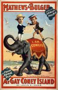 Vaudeville Prints: Mathews & Bulger in the polite comic play