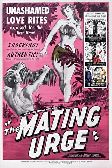Exploitation Prints: MATING URGE, US poster art, 1959
