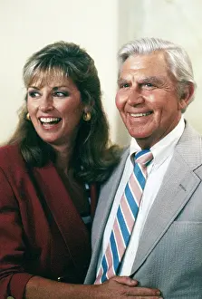 Television Prints: MATLOCK, from left: Andy Griffith, Brynn Thayer, 1986-1995
