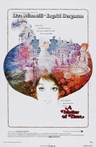 Liza Prints: A MATTER OF TIME, center: Ingrid Bergman, bottom: Liza Minnelli on poster art, 1976