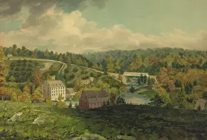 Mills Prints: Matthew Newkirk's Mills, Blackwood Town