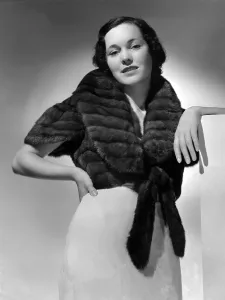 Wide Collar Prints: Maureen O'Sullivan, MGM portrait by Clarence Sinclair Bull, ca. 1930s
