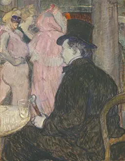 Cardboard Prints: Maxime Dethomas, by Henri de Toulouse-Lautrec