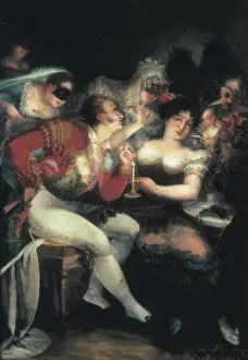 Pleasure Prints: MAYOL, Salvador (1775-1834). A Caf at Carnival