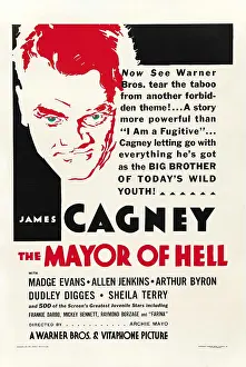 Cagney Prints: THE MAYOR OF HELL, James Cagney, 1933