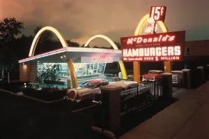Retail Prints: McDonald's 1 Store Museum is a recreation of the first McDonald's Restaurant