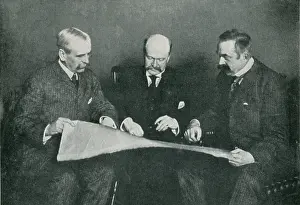 Academic Eclecticism Prints: McKim, Mead, and White, partners of the most prominent American architectural firm of the early 20th century