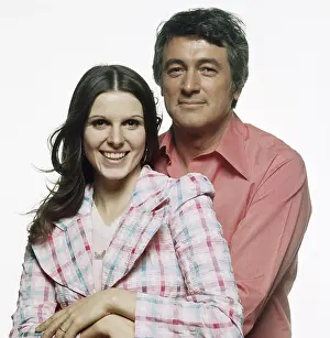 Saint James Prints: McMILLAN & WIFE, from left, Susan Saint James, Rock Hudson, 1971-77 (1973 photo)