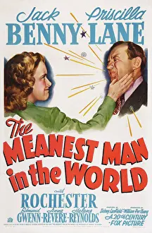 Benny Prints: THE MEANEST MAN IN THE WORLD, US poster art